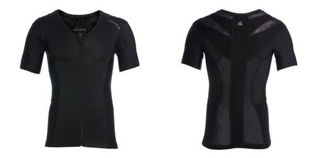 Anodyne -T-Shirt de posture classique avec zip Anodyne -T-Shirt de posture classique avec zip