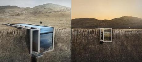 « Casa Brutale », cette villa creusée dans une falaise verra le jour au Liban