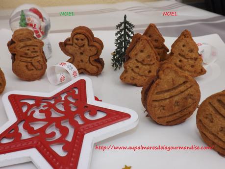 Petits biscuits de Noel, Vegan,sans beurre,lait, ni oeufs IG bas,Healthy,Hygge,