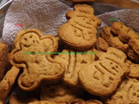 Petits biscuits de Noel, Vegan,sans beurre,lait, ni oeufs IG bas,Healthy,Hygge,