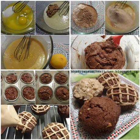 MUFFINS AU CHOCOLAT ET AU BEURRE D'ARACHIDE / CHOCOLATE PEANUT BUTTER MUFFINS /MUFFINS DE CHOCOLATE Y MANTEQUILLA DE MANÍ /مافن الشوكولاطة و زبدة الفول السوداني MUFFINS AU CHOCOLAT ET AU BEURRE D'ARACHIDE / CHOCOLATE PEANUT BUTTER MUFFINS /MUFFINS DE CHOCOLATE Y MANTEQUILLA DE MANÍ /مافن الشوكولاطة و زبدة الفول السوداني