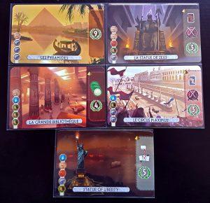 7 wonders  Duel, la version 2 joueurs du célèbre jeu édité par Repos Production