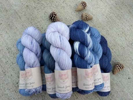 Sionnach Yarns, laines teintes de façon naturelle