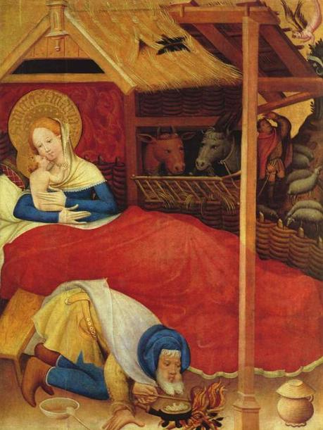 - La chaleur de Joseph Nativite Conrad_von_Soest_ Niederwildungen Altarpiece