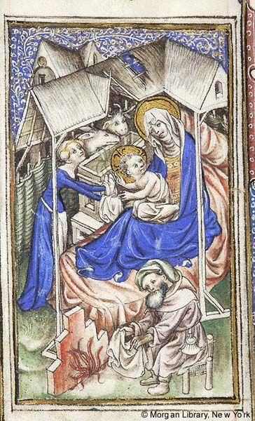 Nativite Book of Hours, MS M.866 fol. 33v The Morgan Library and Museum
