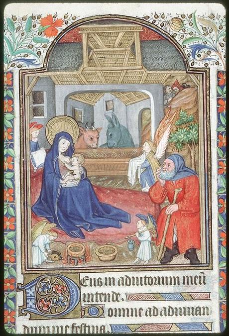 Nativite Heures à l'usage de Rome 1450 Tours BM ms 0217