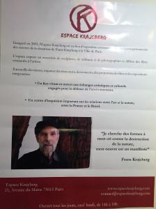 Une disparition – celle de Frans KRAJCBERG