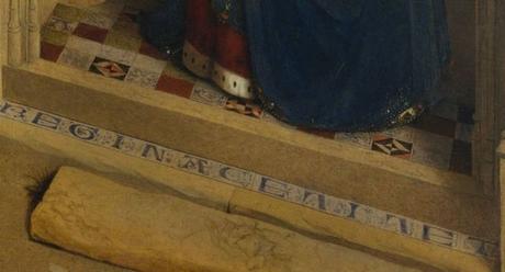 Annonciation Petrus Christus detail seuil