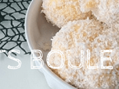Biscuits boule coco
