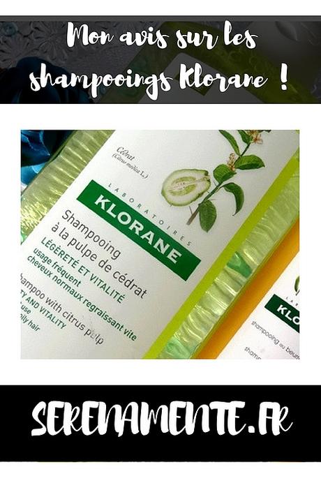 Mon avis sur les shampooings Klorane ! Merci Doctipharma ! Mon avis sur les shampooings Klorane ! Merci Doctipharma !