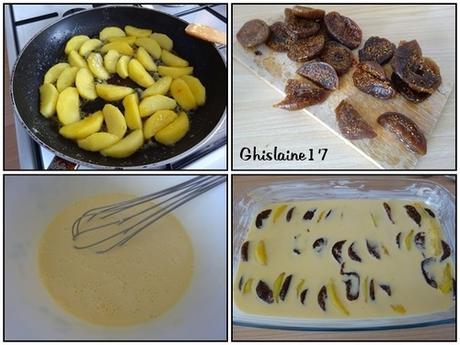 Clafoutis pommes figues Clafoutis pommes figues