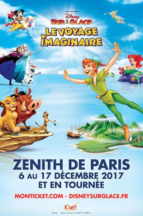 Disney sur Glace 2017 - Le voyage imaginaire au Zenith de Paris et en tournée