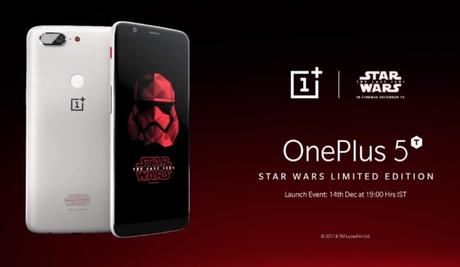 OnePlus 5T : une édition limitée Star Wars : The Last Jedi