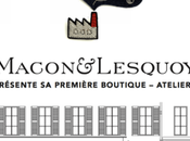 Macon&amp;Lesquoy ouvre première boutique
