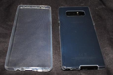 Test Coque Samsung Galaxy Note 8 olixar FlexiCover 1 8