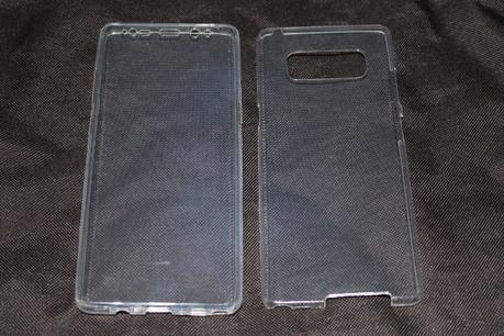 Test Coque Samsung Galaxy Note 8 olixar FlexiCover 1 2