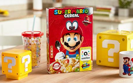 Nintendo et Kellogg’s dévoilent des céréales Super Mario