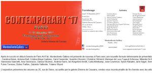 Contemporary 17    —- Galerie Etienne de Causans—-  11/22 Décembre 2017