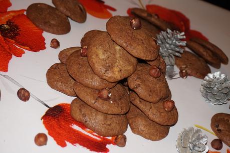 🍪COOKIES🍪 DE NOËL ☃ CHOCOLAT & NOISETTES