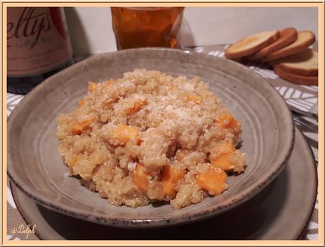 Risotto de Quinoa au Cidre et à la Patate Douce
