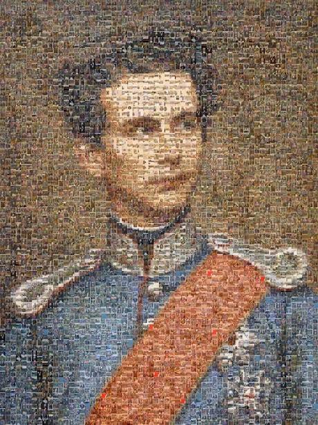 Un portrait mosaïque de Louis II: 600 cartes postales pour un portrait de synthèse