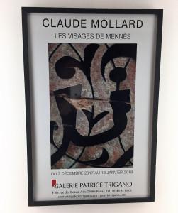 Galerie Patrice Trigano  exposition Claude MOLLARD « Les visages de Meknès » jusqu’au 13 Janvier 2018