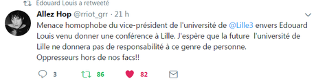 @edouard_louis et @gdelagasnerie agressés par les autorités de @Lille3 @edouard_louis et @gdelagasnerie agressés par les autorités de @Lille3