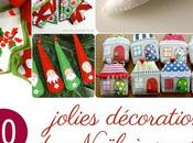 nouveaux ornements Noël coudre