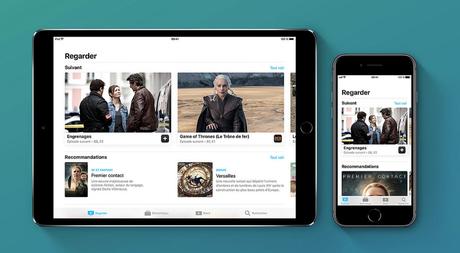 Lancement de Apple TV App en France, sur iPhone-iPad-Apple TV