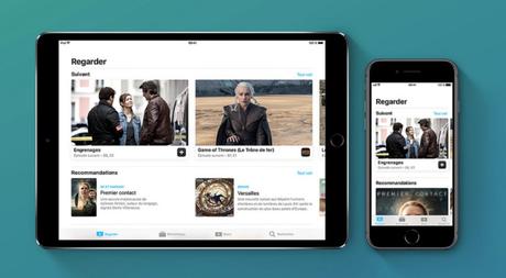 Apple TV App est disponible en France, sur iPhone-iPad-Apple TV