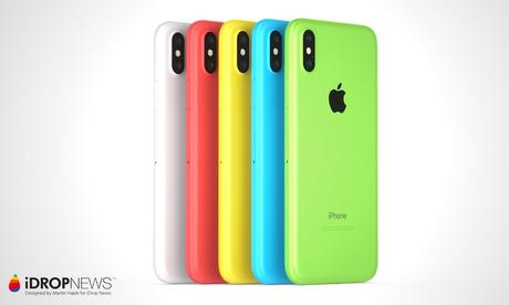Un iPhone X qui en voit de toutes les couleurs
