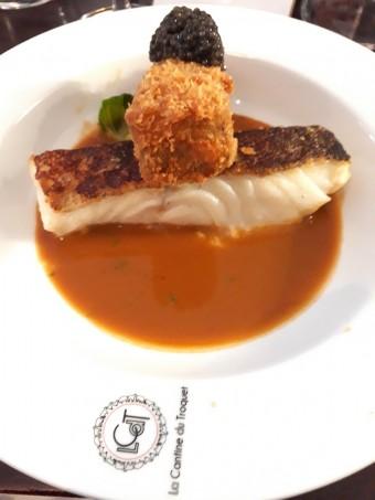 Cabillaud, pied de cochon, caviar © Gourmets&co Cabillaud, pied de cochon, caviar © Gourmets&co
