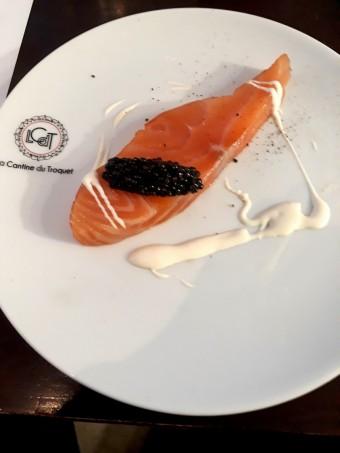 Saumon fumé, caviar © Gourmets&co Saumon fumé, caviar © Gourmets&co