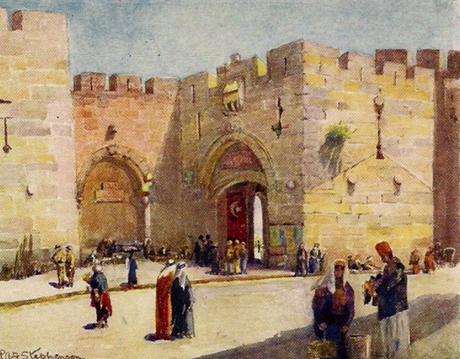 Roger de Laron – Pèlerin à Jérusalem -3/,-