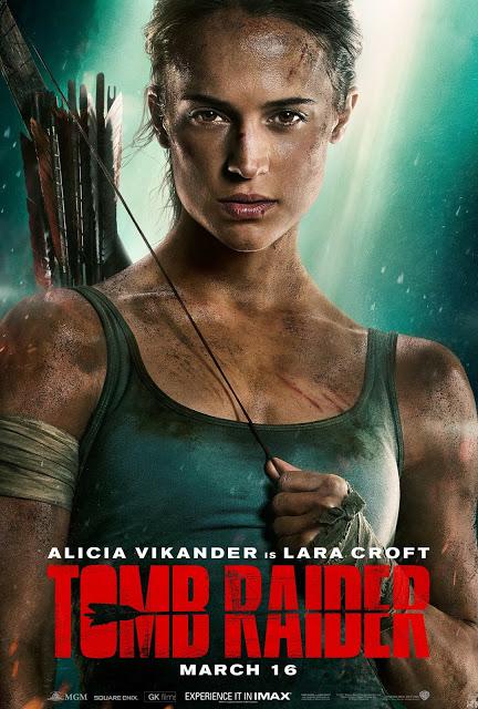 Nouvelle affiche US pour le reboot de Tomb Raider signé Roar Uthaug