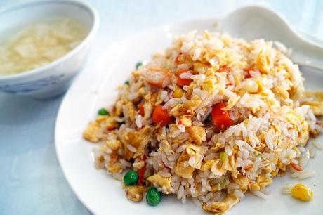 Salade de riz façon Cantonnaise