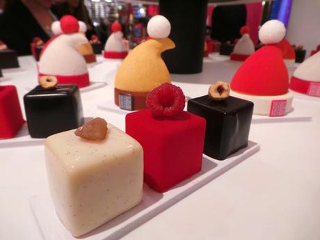 Brèves parisiennes #3 : Spécial Noël 2017 Fauchon traiteur noël petits fours foie gras