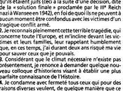 "Affaire Mythes" (suite): communiqué l'Abbé Pierre avril 1996