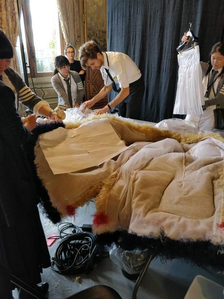 Dans les coulisses du défilé Thom Browne SS18 avec Wella