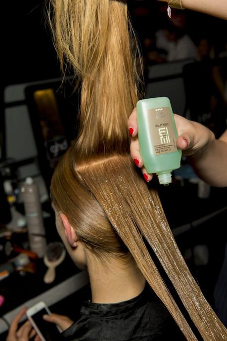 Dans les coulisses du défilé Thom Browne SS18 avec Wella