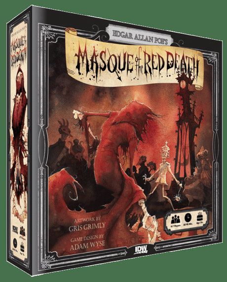 [VO] Masque of the Red Death – Un jeu de plateau inspiré d’Edgar Allan Poe