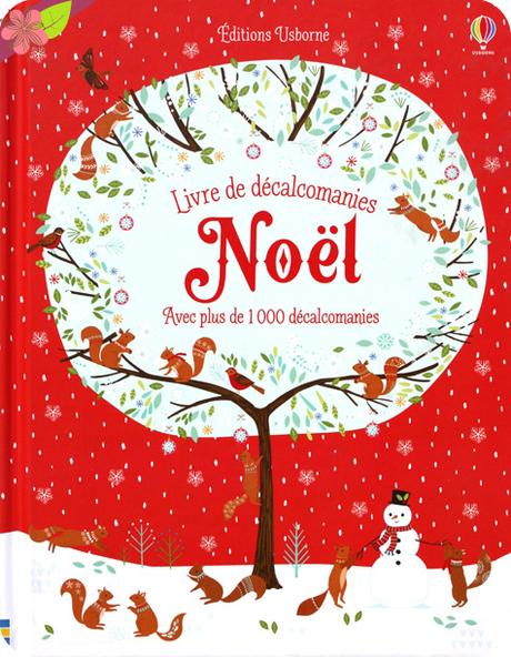 Noël - Livre de décalcomanies - éditions Usborne