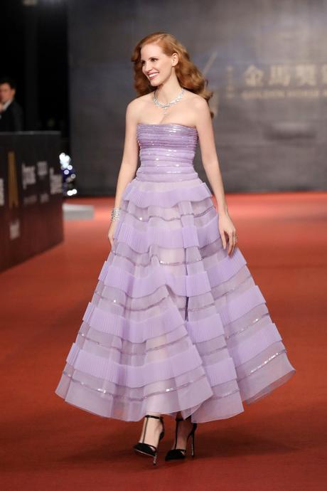 Jessica Chastain brille à la 54ème Cérémonie des Golden Horse Awards