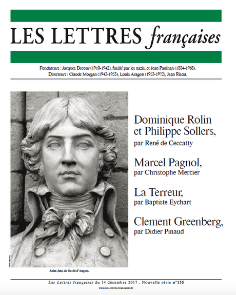 N° 155 – Les Lettres Françaises du 14 décembre 2017