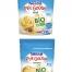 La gamme Nestlé Naturnes bio pour bébé propose 2 recettes de biscuits bio sans gluten : Miel et Pomme. Dès 15 mois.
