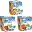 La gamme Nestlé Naturnes bio pour bébé propose 3 recettes à base de fruits bio : Pomme, Pomme-Poire (dès 4/6 mois) ; Pomme-Pêche-Abricot (dès 6 mois)
