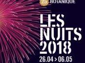 2018, festival “Les Nuits Botanique” soufflera bougies