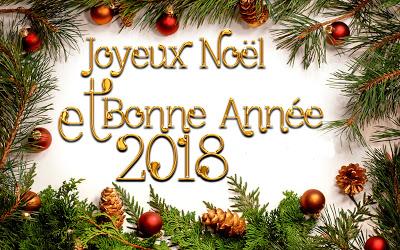 JOYEUX NOEL ET BONNE ANNEE 2018