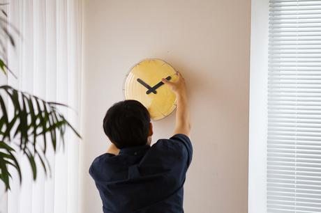 Aria Balloon Clock, l'horloge de Heart Storming design
