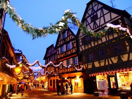 Illuminations de Noël à Obernai © Office de Tourisme d’Obernai